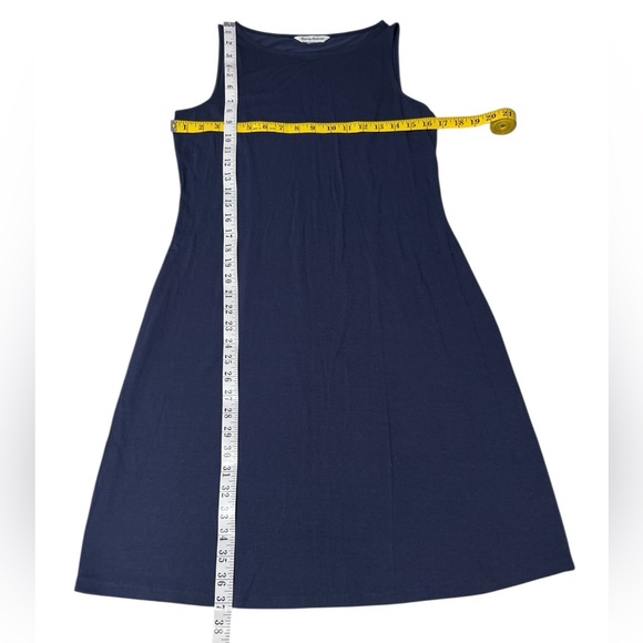 TOMMY BAHAMA Navy Blue Sleeveless Dress - Picture 4 of 6